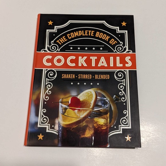 Cocktail Drinks Recipe Book Lot (2 Hardcover) – Shaken, Stirred, Non-Alcoholic - Picture 8 of 14
